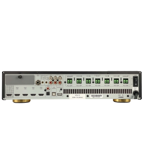 Resonic HTK-72 7.1 CH 1,750W 4K AV & KARAOKE AMPLIFIER, OPTICAL/COAXIAL, HDMI , ARC, Dolby Atmos, 5.1.2, DtsX, 8 Channels Karaoke, FEEDBACK