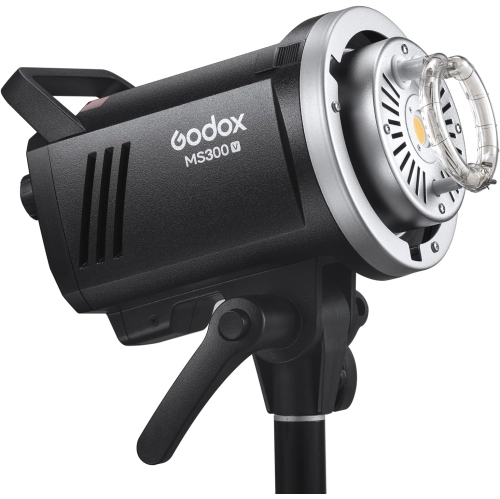GODOX  - Ms300V Compact Led Studio Strobe, Gn58 300Ws Bowens Mount Monolight