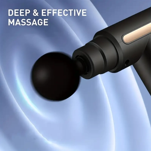 Appareil de massage à percussion portatif Deep Tissue - compact, puissant | soulager la douleur du corps, du dos et du cou | couple élevé, conception