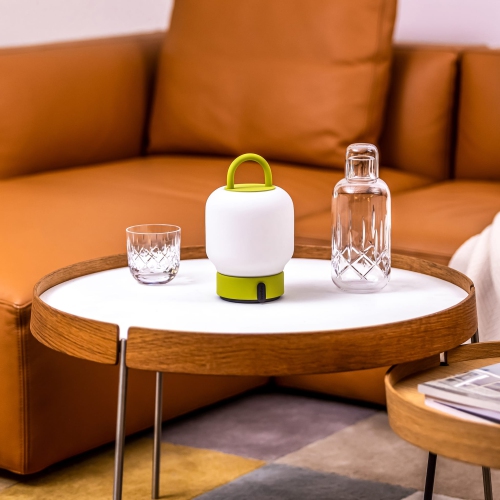 kooduu Loome Portable LED Table Lamp, Moss