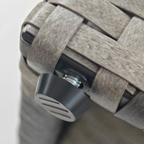 Outsunny 22L Raised Garden Box with Trellis, PE Rattan Free Standing Flower Raised Garden Bed with Two Plant Boxes, Garden Planter Box for Climbing