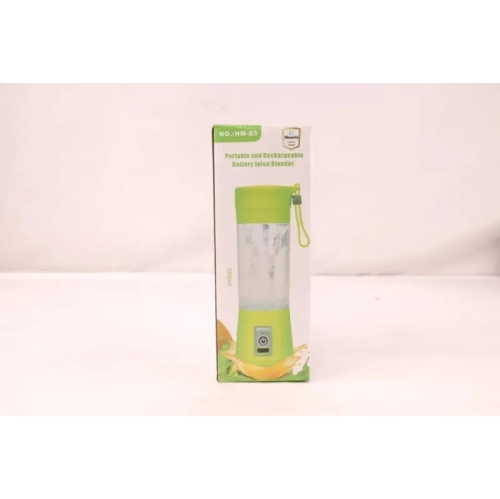 Rechargeable USB Portable Blender with Brush - 6 Blades Mini Blender for Kitchen, Home, Travel | Ideal for Mixing Protein Powder