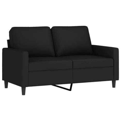 VIDAXL  2-Seater Sofa 120 Cm Velvet In Black