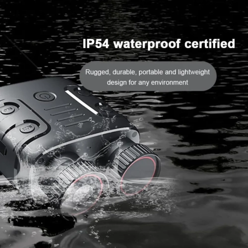 1080P Binocular Infrared Night Vision Device - 5X Digital Zoom for Hunting, Boating | Day/Night Use, Photo/Video Taking | Battery Powered