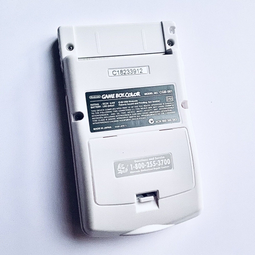 AUTHENTIC REFURBISHED EXCELLENT GAME BOY COLOR CUSTOM BACKLIGHT LCD IPS AND RECHARGEABLE BATTERY