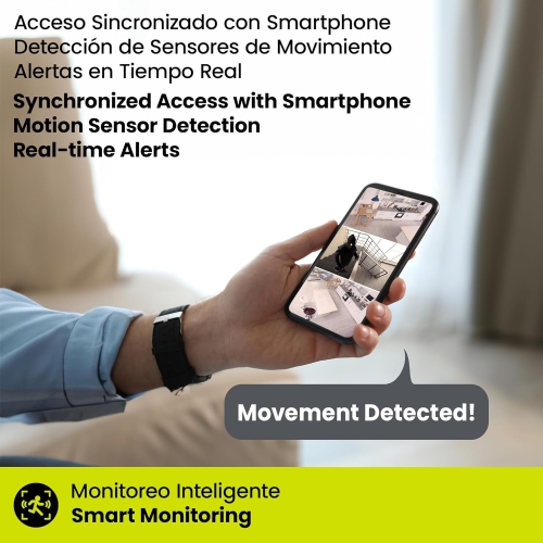 Lloyd's 3 MP WiFi Smart Indoor/Outdoor Camera, Home Security Camera, 20m Night Vision, Compatible with Alexa, Google, 2-Way Audio, Smart Monitoring,