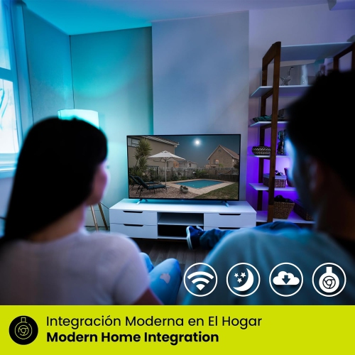 Lloyd's 3 MP WiFi Smart Indoor/Outdoor Camera, Home Security Camera, 20m Night Vision, Compatible with Alexa, Google, 2-Way Audio, Smart Monitoring,