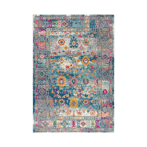 JONATHAN Y  Vibrant Bohemian Flair Boho Vintage Medallion Area Rug