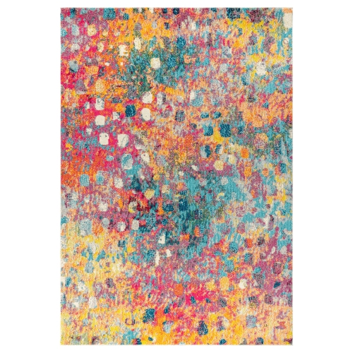 Tapis contemporain Pop moderne et abstrait