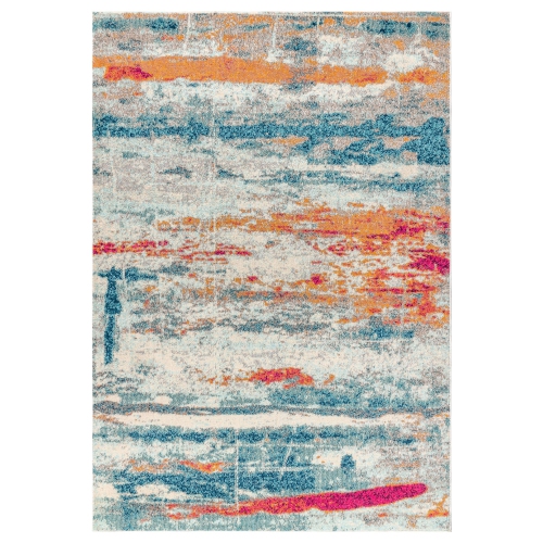 JONATHAN Y  Contemporary Pop Modern Abstract Brushstroke Area Rug