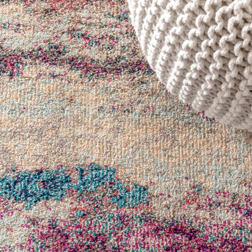 Tapis moderne contemporain Pop Brushstroke abstrait