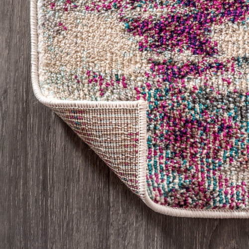 Tapis moderne contemporain Pop Brushstroke abstrait