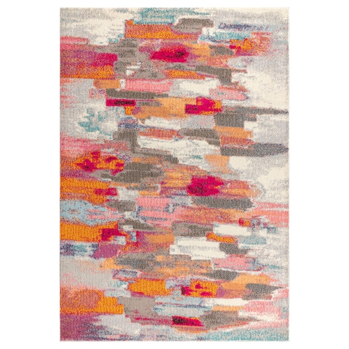 JONATHAN Y  Contemporary Pop Modern Abstract Brushstroke Area Rug