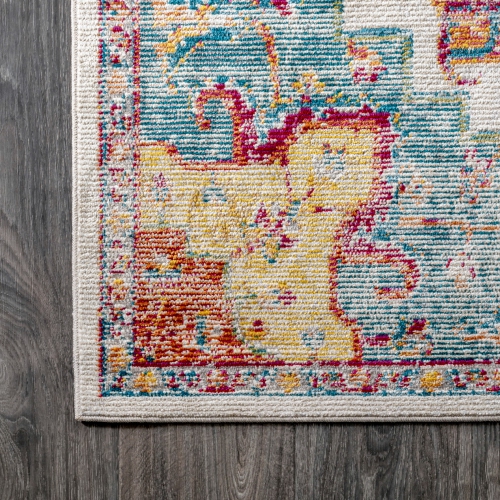 Tapis d'appoint Zafra Vintage Medallion