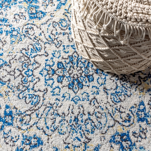 Leann Bohemian Flair Boho Vintage Medallion Area Rug