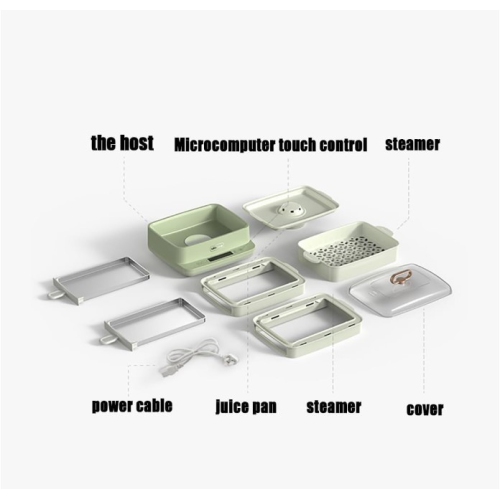 Machine à rouleau de riz Bear, cuiseur à vapeur électrique, tiroir maison, machine à déjeuner multifonction, cuiseur à vapeur pour cuisson Dim Sum