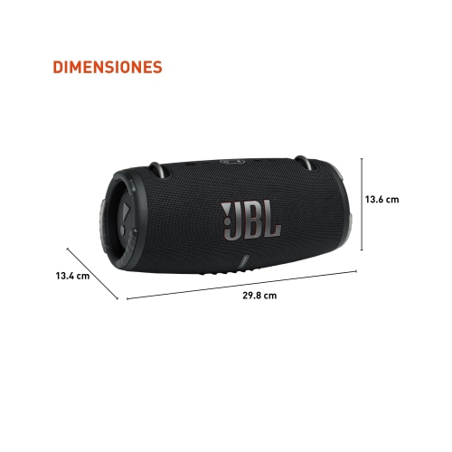 Open Box - JBL Xtreme 3 - Portable Bluetooth Speaker, Powerful Sound and Deep Bass, IP67 Waterproof, 15 Hours of Playtime, Powerbank