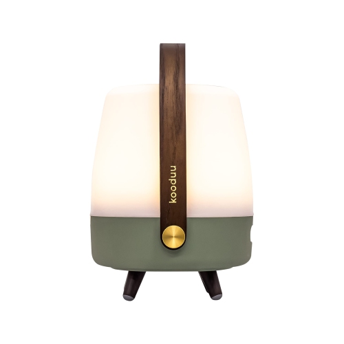 kooduu Lite-up Play Mini Bluetooth Wireless Speaker and LED Lamp, Sound by JBL, Petroleum