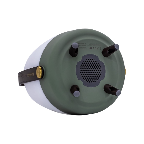 kooduu Lite-up Play Mini Bluetooth Wireless Speaker and LED Lamp, Sound by JBL, Petroleum