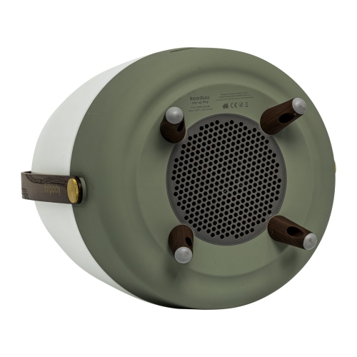 kooduu Lite-up Play Bluetooth Wireless Speaker and LED Lamp, Sound by JBL, Petroleum