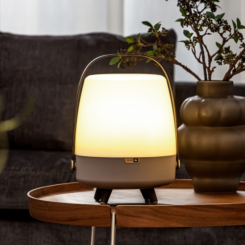 kooduu Lite-up Play Bluetooth Wireless Speaker and LED Lamp, Sound by JBL, Earth