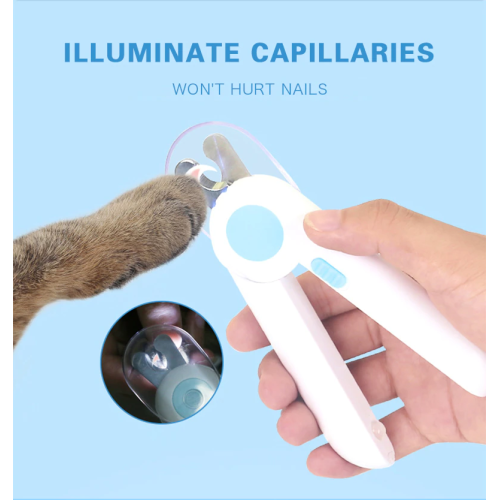 Pet's Nail Clipper with LED Light & Nail File