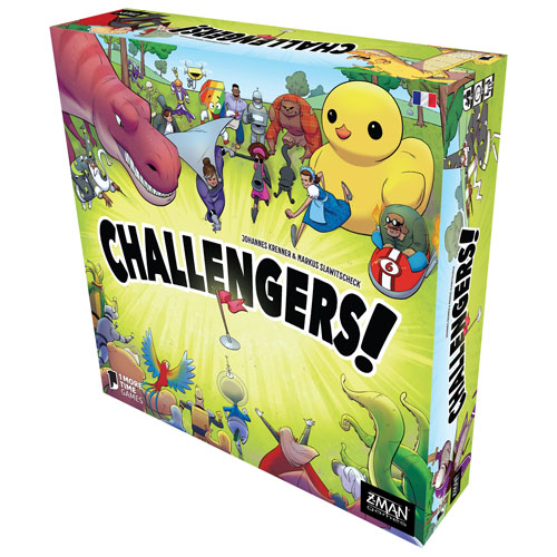 Z-Man Games Challengers! Board Game - French