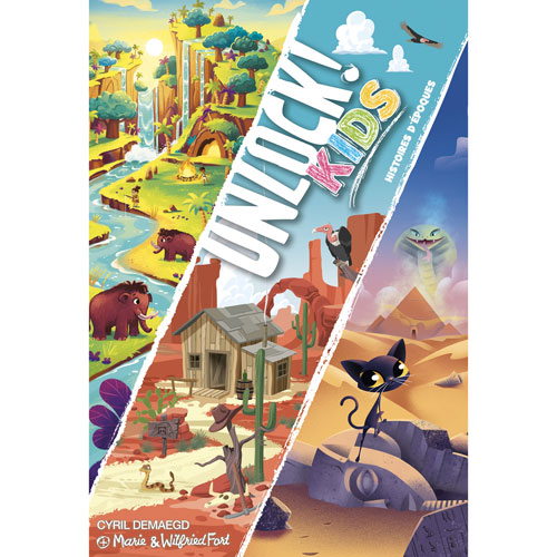 Unlocked! Kids 2 Card Game - French