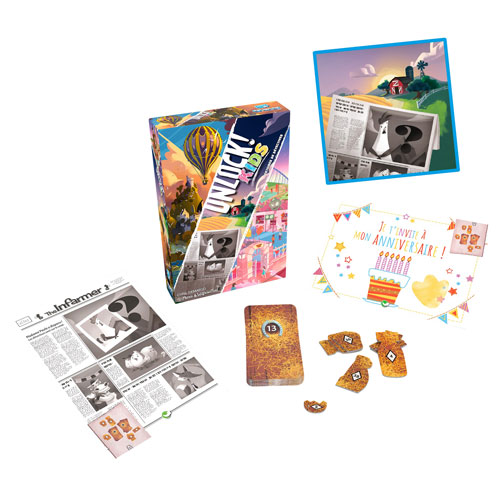 Jeu de cartes Unlocked! Kids - Français