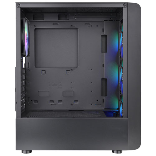 Thermaltake S200TG ARGB Plus Mid-Tower ATX Computer Case - Black