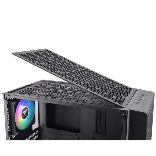 Thermaltake Ceres 300TG ARGB Plus Mid-Tower ATX Computer Case – Black