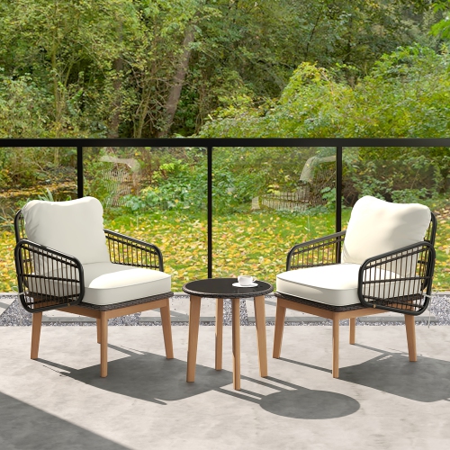 Gymax 3 deals piece patio set