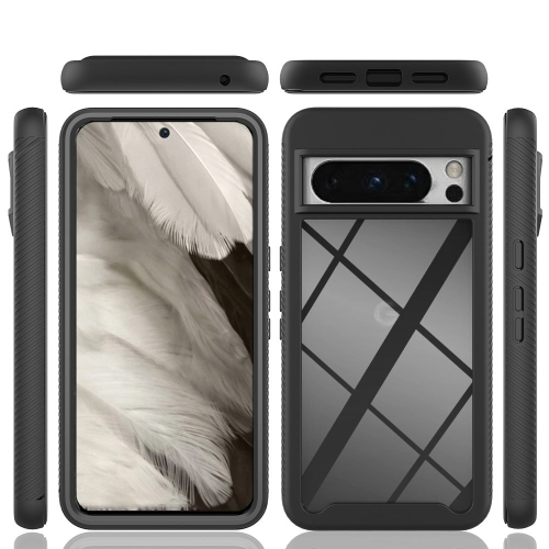 Étui transparent Sky Blue Guardian de PANDACO pour Pixel 8 Pro de Google