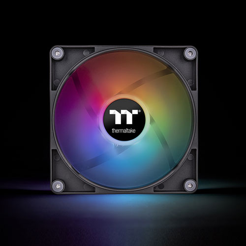 Thermaltake CT120 120mm ARGB Case Fan - 2 Pack - Black