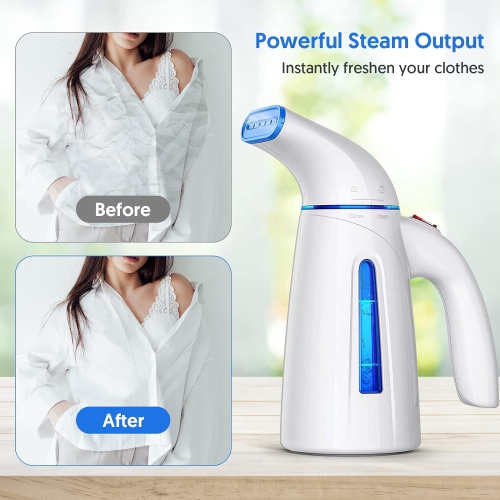 Steamer for Clothes Steamer, Handheld Clothing Steamer for Garment, 240ml Portable Travel Steam Iron