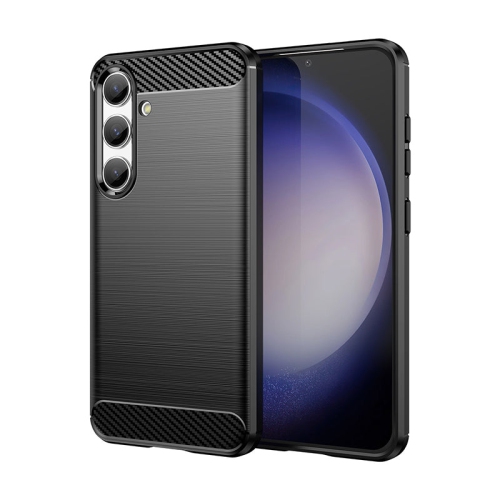 PANDACO – Étui en métal brossé noir pour Samsung Galaxy S24+