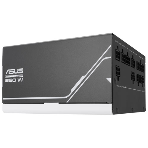 ASUS Prime 850-Watt Gold ATX Modular Power Supply - White