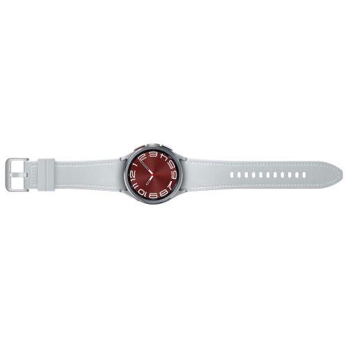 Remis à neuf - montre intelligente 43&nbsp;mm Galaxy Watch6 Classic (GPS + LTE) de Samsung avec moniteur de fréquence cardiaque - Argenté