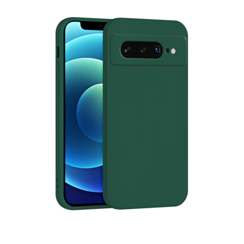 PANDACO Soft Shell Matte Forest Green Case for Google Pixel 7 Pro