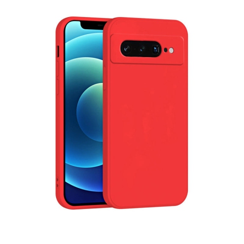 PANDACO Soft Shell Matte Red Case for Google Pixel 7 Pro