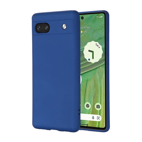 PANDACO Soft Shell Matte Navy Case for Google Pixel 7a