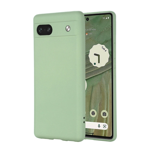 PANDACO Soft Shell Matte Matcha Case for Google Pixel 7a