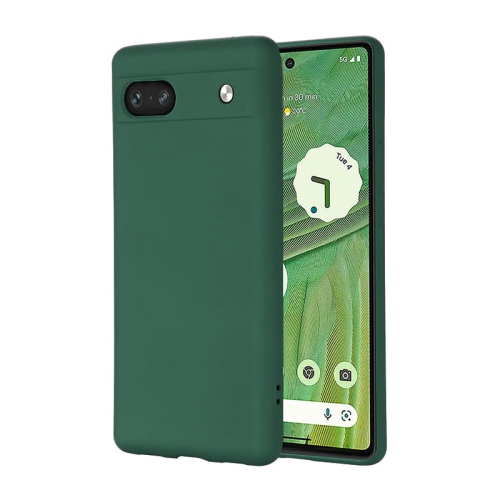 PANDACO Soft Shell Matte Forest Green Case for Google Pixel 7a