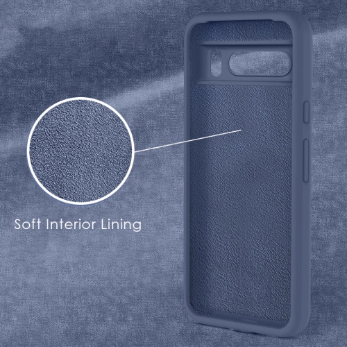 Étui souple rouge mat de PANDACO pour Pixel 8 Pro de Google