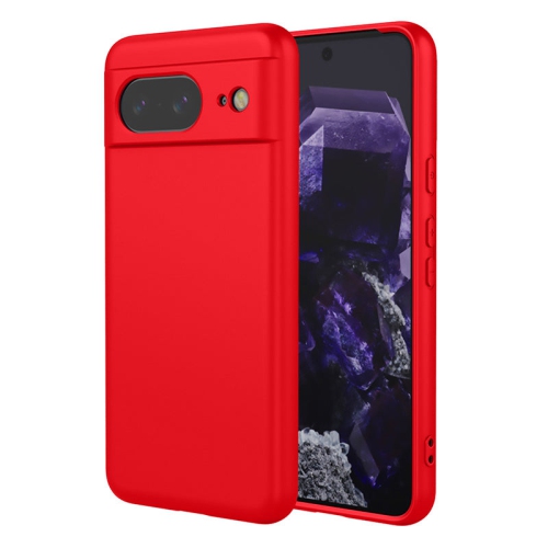 PANDACO Soft Shell Matte Red Case for Google Pixel 8