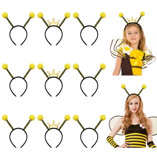 Serre-tête jaune enfant fille : - Accessoires