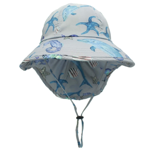 Shop UPF 50+ Safari Sun Hat for Little Boys - Breathable Summer Fishing Hats  with Neck Flap for Kids.