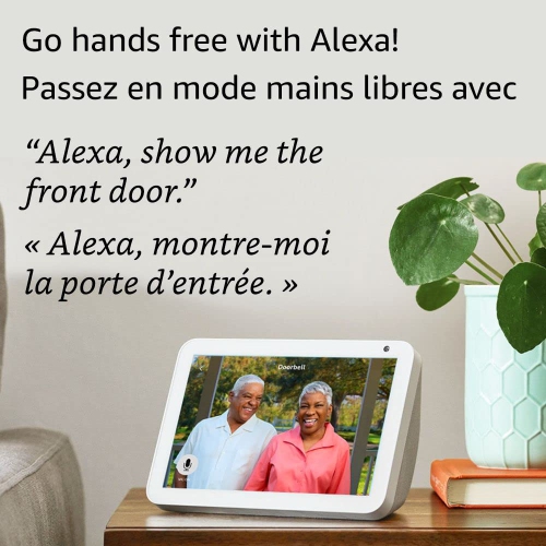 Sonnette vidéo de Blink avec module Sync 2 - Blanc