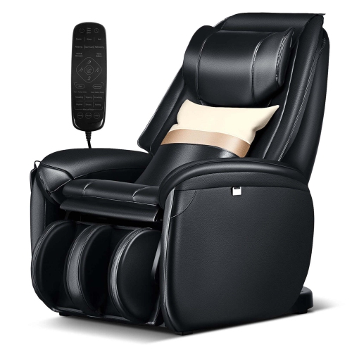 Costway Full Body SL Track Zero Gravity Massage Chair with Pillow Reversible Footrest Heat