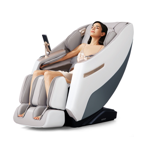 Costway Zero Gravity SL Track Full Body Massage Chair with Waist Heating & Airbag Massage